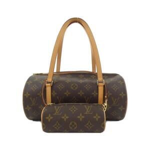 LOUIS VUITTON Brown Monogram Pouch